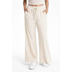 LOFT Lou & Grey Softened Corduroy Jogger Pants Size L  Beige off white